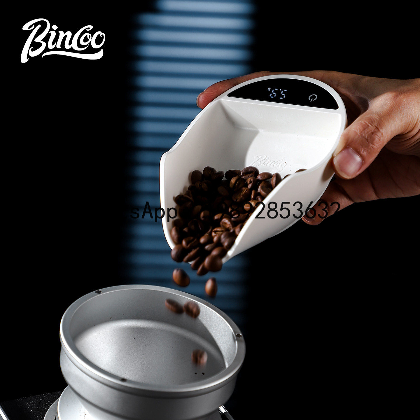 Coffee Tea Brew - Bilancia elettronica XL per caffè, con