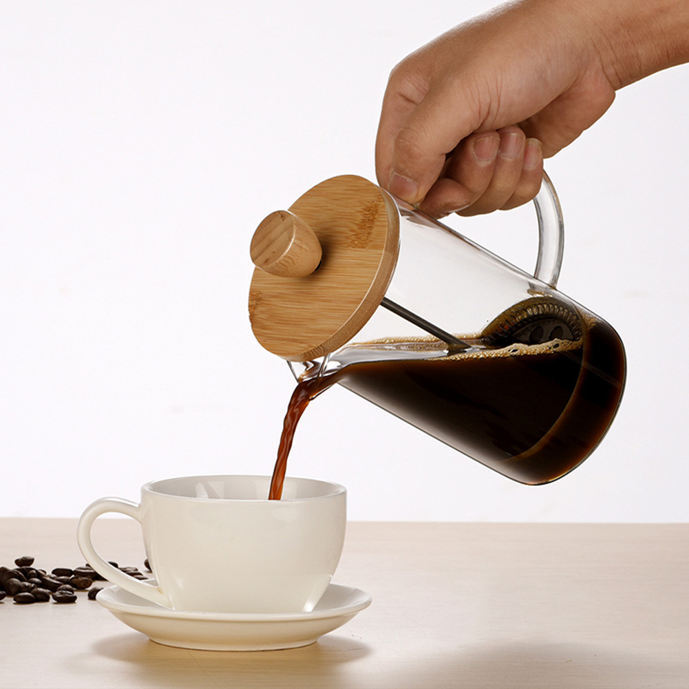 French Press Coffee & Tea - Versatile pentola per pressa con filtro