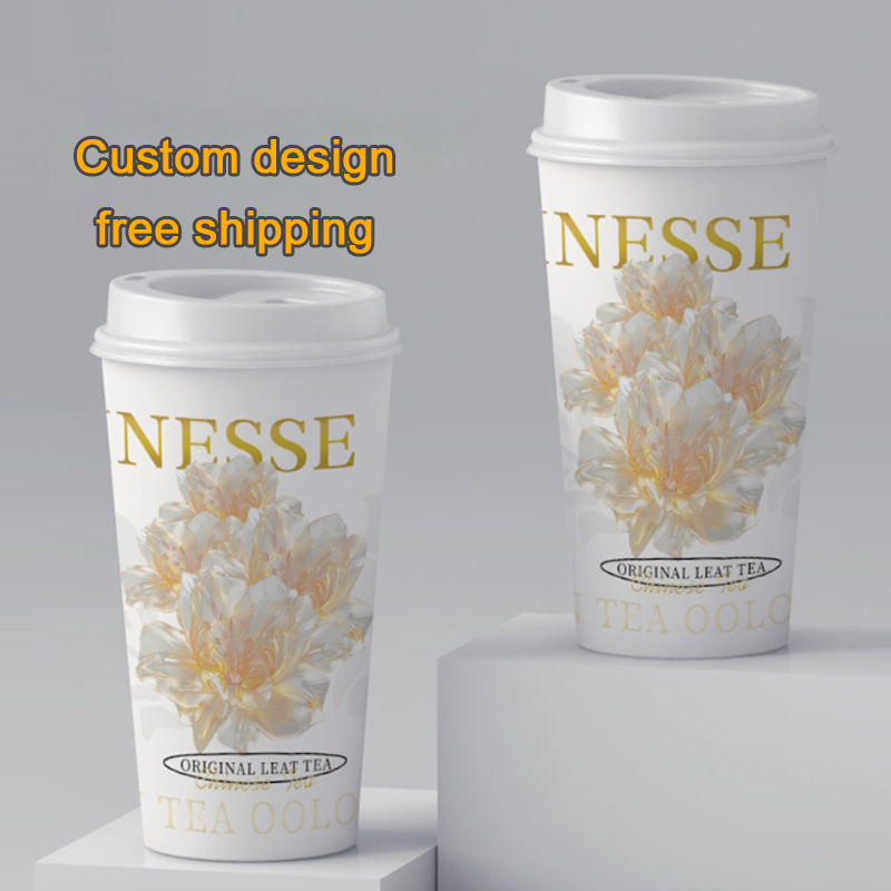 Coffee Tea House - LOGO Latte usa e getta addensato
