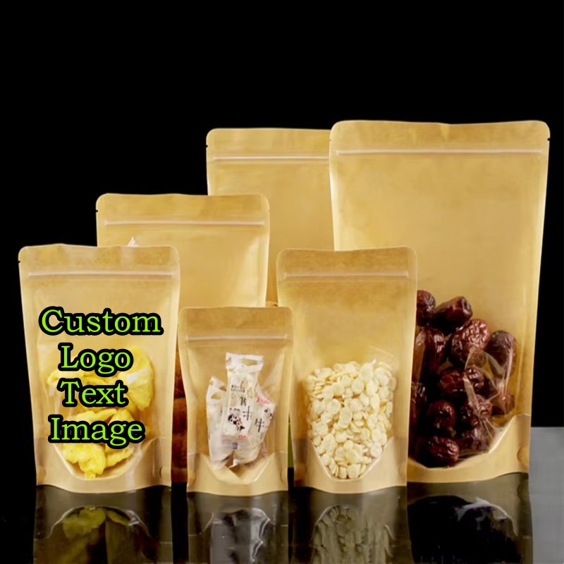 Coffee Tea House - 100 Pezzi Sacchetti Trasparenti con Chiusura