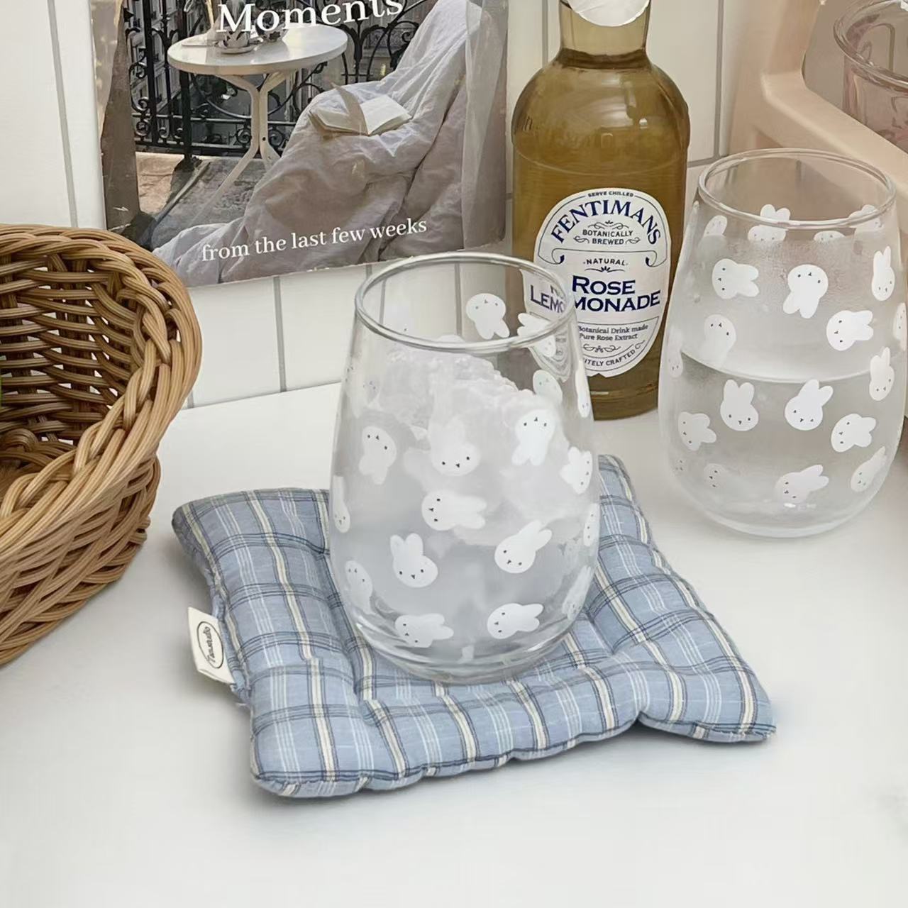 Carino Bicchiere in Vetro con  - Coffee Tea Mugs recensione e prezzo