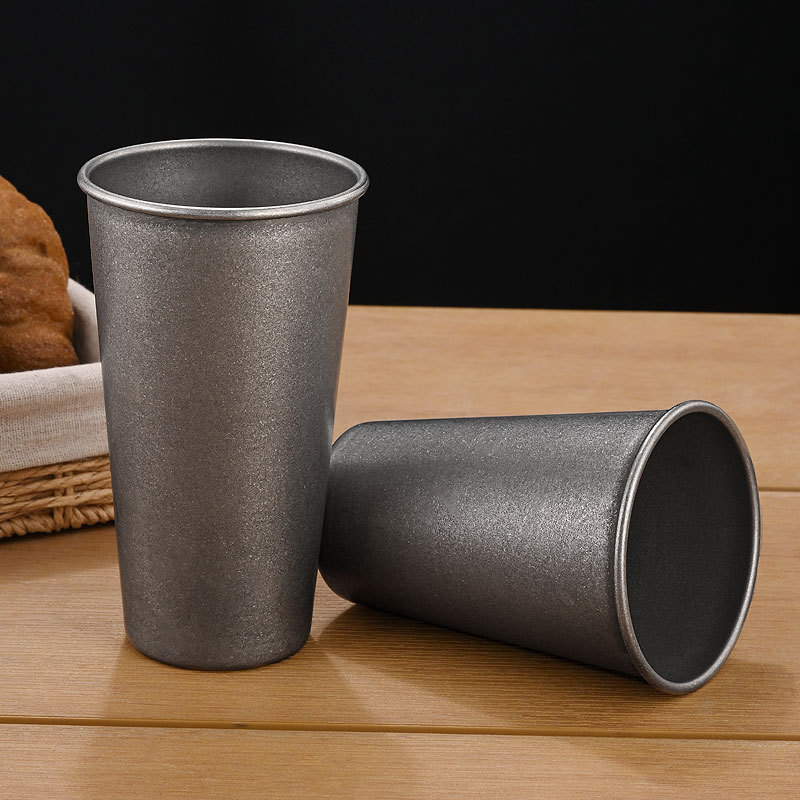 Bicchieri Retrò in Acciaio Ino - Coffee Tea Drinks recensione e prezzo