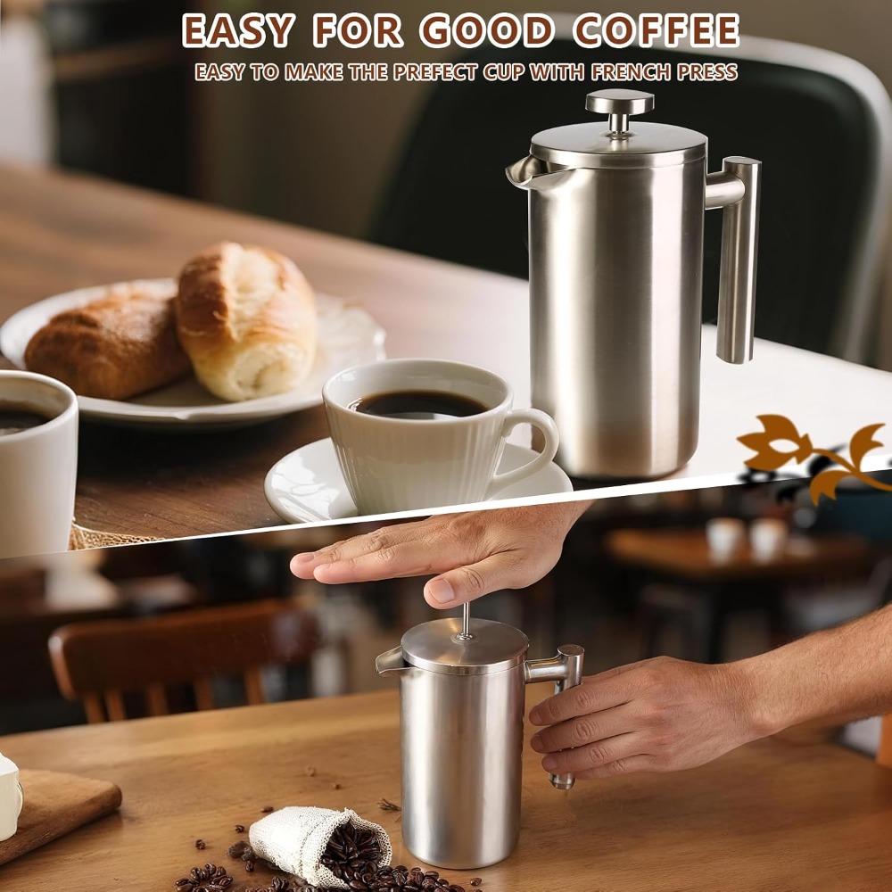 Caffettiera French Press, in a - French Press Coffee & Tea recensione e prezzo