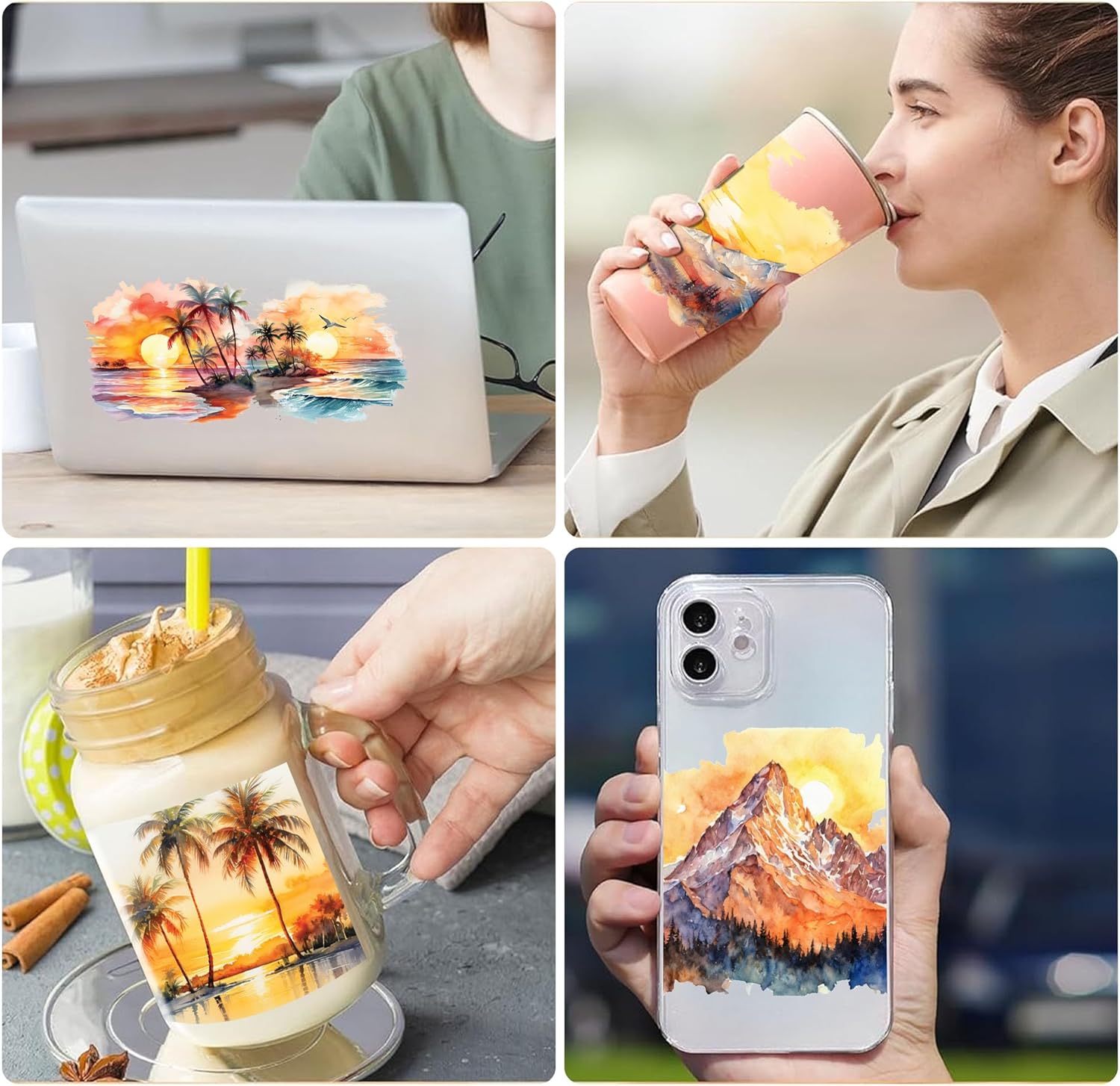 Adesivo decorativo 3D per tazz - Coffee Tea Mugs recensione e prezzo
