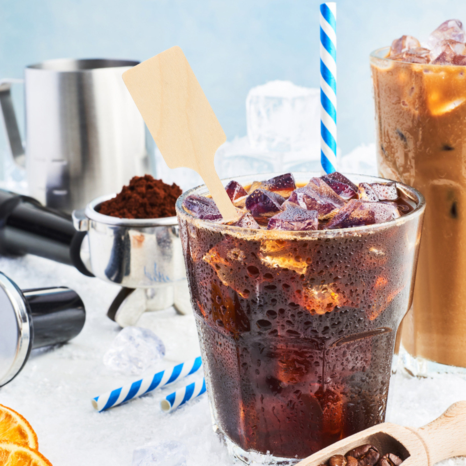 100 Pezzi Bastoncini in Legno  - Coffee Tea Drinks recensione e prezzo