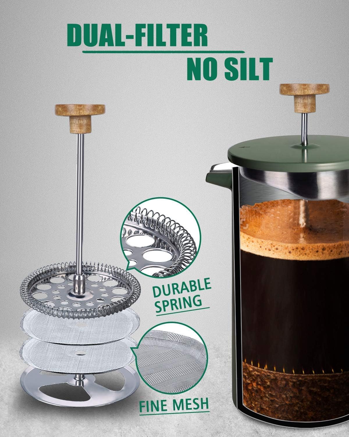 POLIVIAR Set Combinato: Caffet - French Press Coffee & Tea recensione e prezzo