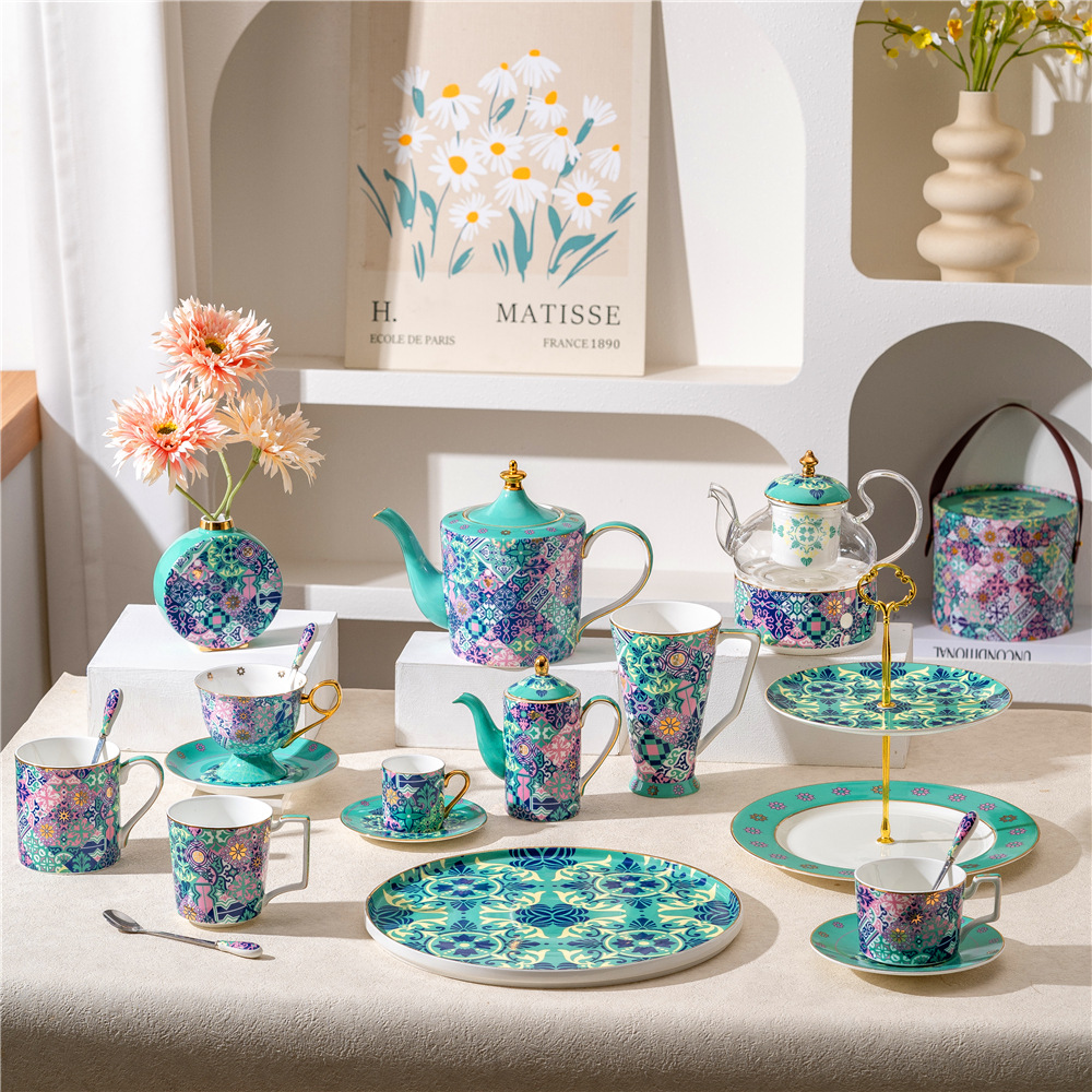 Set da caffè e tè in porcellan - Coffee Tea Gardens recensione e prezzo