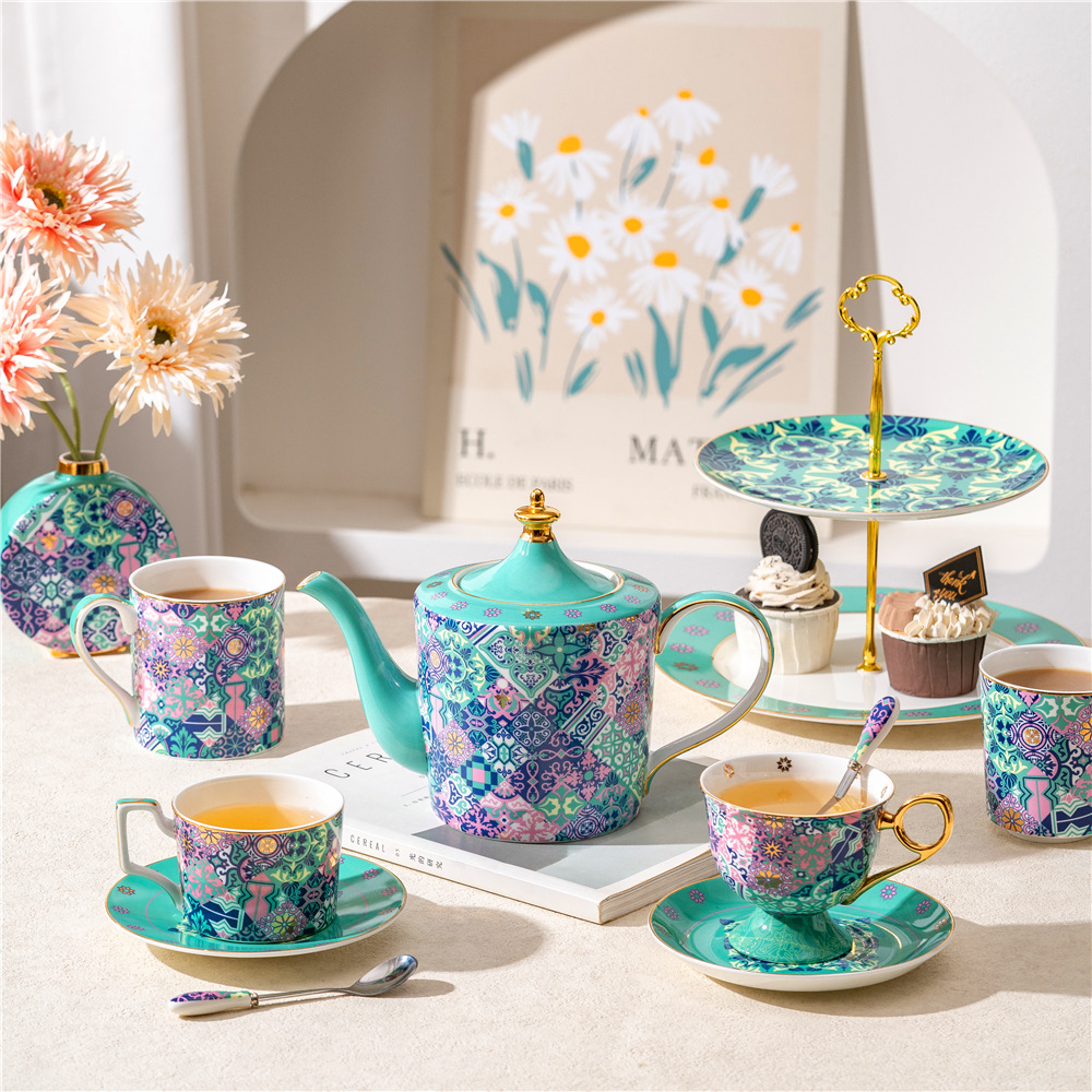 Set da caffè e tè in porcellan - Coffee Tea Gardens recensione e prezzo