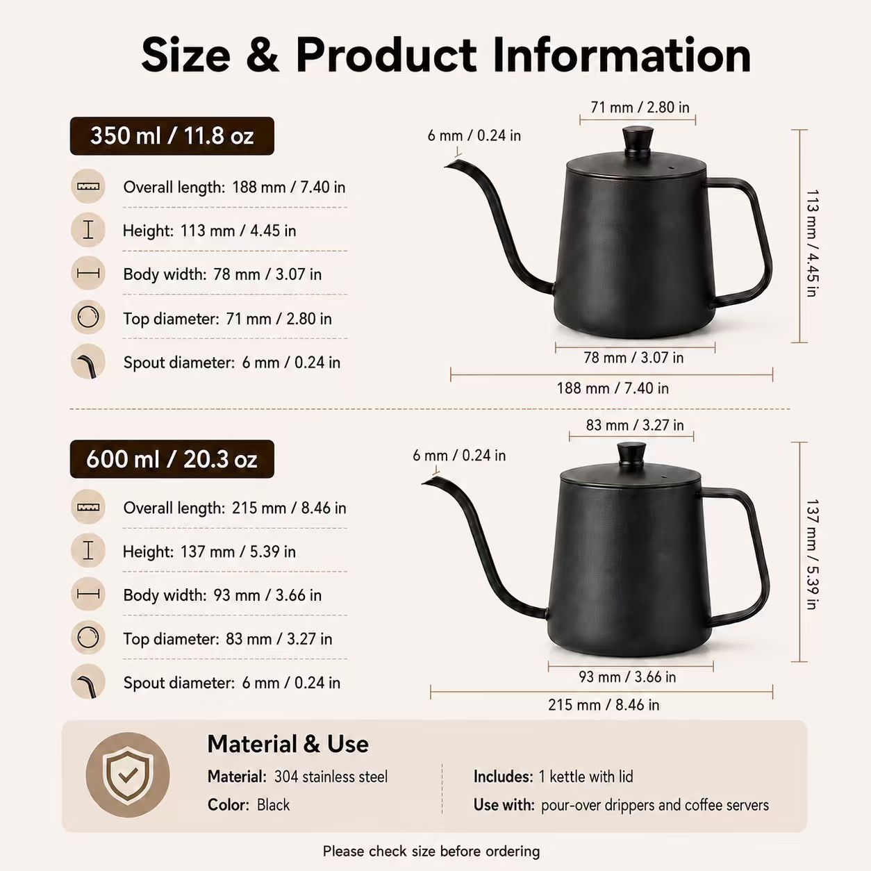 Caffettiera in acciaio inox 30 - Coffee Tea Brew recensione e prezzo