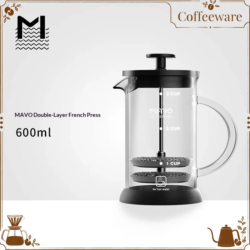 Caffettiera French Press MAVO  - Coffee Tea Brew recensione e prezzo