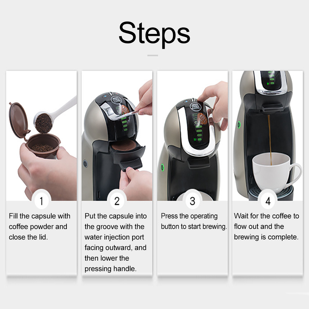 Riutilizzabile Capsule di caff - Coffee Tea Nescafe recensione e prezzo